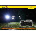 SupFire LED linterna de alta potencia 50w 3800lm luz de pesca linterna de caza linterna táctica recargable reflector grande